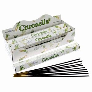 Stamford Premium Hex Wierook Stokjes - Citronella