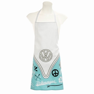 VW T1 Volkswagen Busje Surf Adventuren short licht blauw