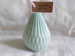 Kegel kaars Kleur mint groen