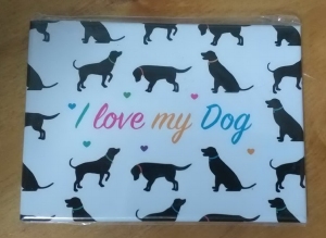 I Love My Dog Magneet