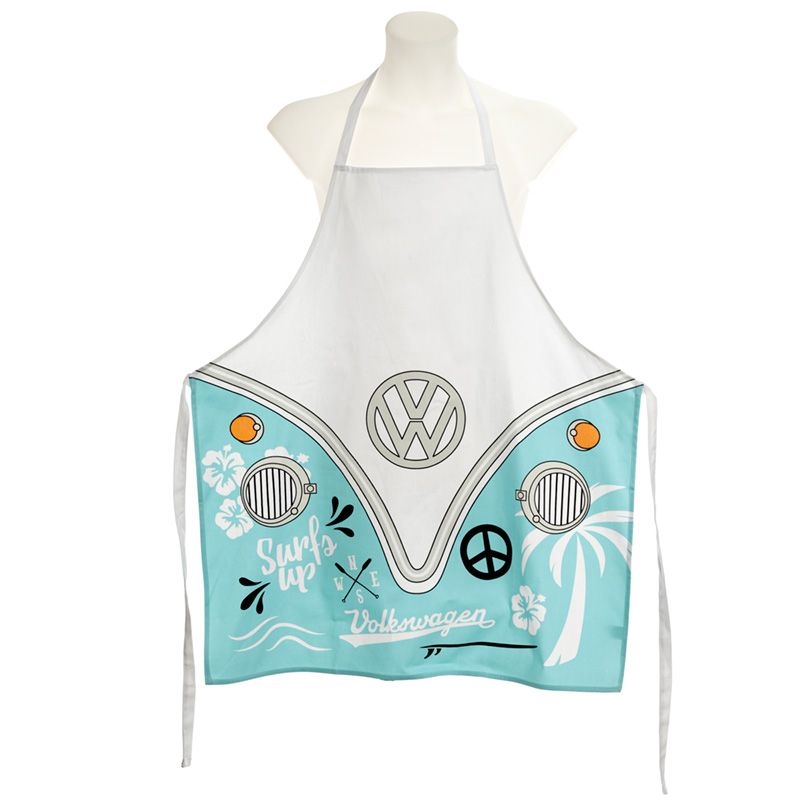 VW T1 Volkswagen Busje Surf Adventuren short licht blauw