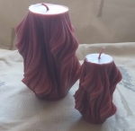 Geometrische Tuinkaarsen Set van 2