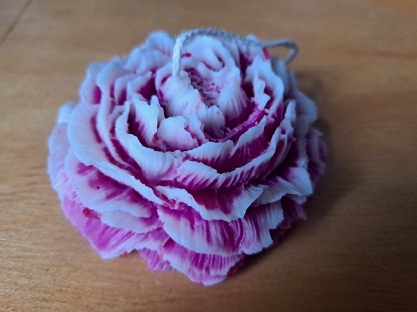 Bloemen kaarsen